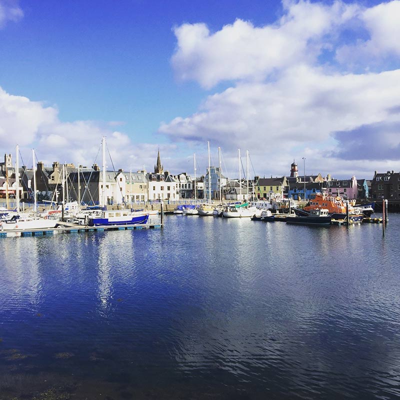 Stornoway harbour Isle of Lewis, Outer Hebrides