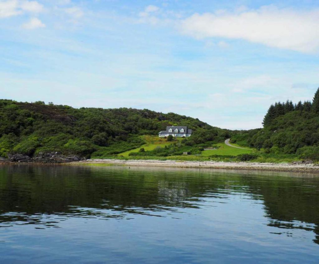 Seal Bay Cottage above the beach